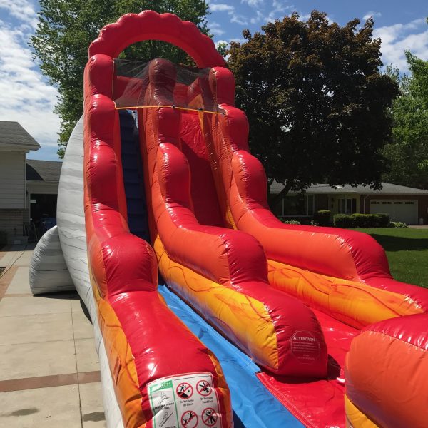 Red Dry or Wet Slide